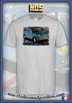 tee shirt unisex Austin mini bleue UK