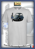 tee shirt unisex  BMW iseta bleu