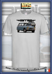 tee shirt unisex citroën Ami 8 bleue 1970