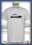tee shirt unisex citroën DS 21 pallas "Profil"