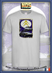 tee shirt Citroën DS 21 pallas grise "chevron"