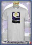 tee shirt Citroën DS 21 pallas grise "chevron"