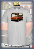 Fiat 124 spider unisex t-shirt