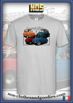 tee shirt unisex Fiat 500 "leggenda italiana"