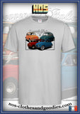 tee shirt unisex Fiat 500 "leggenda italiana"