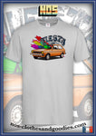 unisex t-shirt Ford Fiesta 1978 orange