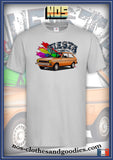 unisex t-shirt Ford Fiesta 1978 orange