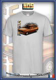 tee shirt unisex Ford Fiesta MK1 phares rectangulaires