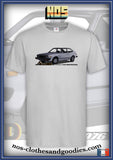tee shirt unisex Honda Accord grise 1976