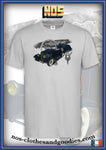 tee shirt unisex Hot Rod Ford 32 noire