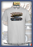 tee shirt unisex Hudson Hornet bi-ton marron 1952