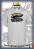 tee shirt unisex Hudson Hornet bi-ton marron 1952