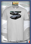 tee shirt unisex Opel GT 1900 blanche av/ar