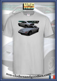 tee shirt unisex Opel GT 1900 blanche av/ar