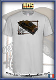 unisex t-shirt Opel GT 1900 brown 1973
