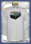 unisex t-shirt Opel Olympia P2 caravan 1962