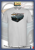 unisex t-shirt Opel Olympia P2 caravan 1962