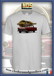Opel Olympia Rekord P1 unisex t-shirt red