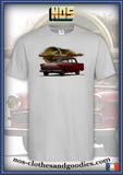 Opel Olympia Rekord P1 unisex t-shirt red