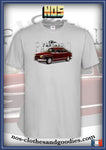 Tee shirt unisex Panhard PL17 1961 rouge