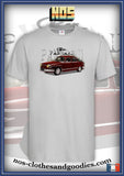 Tee shirt unisex Panhard PL17 1961 rouge