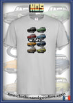 Tee shirt unisex Panhard PL17 multicolor