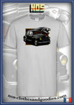 Tee-shirt unisex Peugeot 203 noire