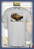 tee shirt Renault 12 marron 1977