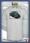 tee shirt unisex Renault 4cv verte arrière