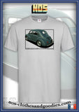 tee shirt unisex Renault 4cv verte arrière