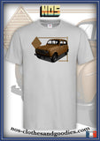 tee shirt Renault 4L Marron