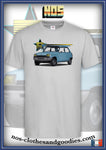tee shirt Renault 5 L bleu 1974