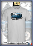 tee shirt Renault colorale bleue