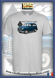 tee shirt Renault colorale bleue