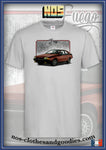 tee shirt Renault Fuego rouge 1984