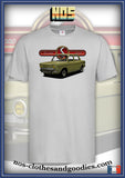 Tee shirt unisex  Simca 1000 verte