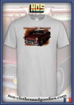 tee shirt unisex Simca Ariane 4 rouge