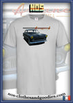 Simca Ariane 4 gray 1957 unisex t-shirt
