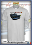 Simca Ariane 4 gray 1957 unisex t-shirt