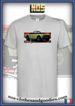 Tee shirt unisex Triumph TR6 jaune
