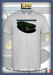 Tee shirt unisex Triumph TR6 verte