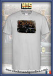 tee shirt unisex VW caddy brown