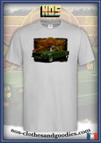 caddy green unisex t-shirt