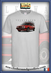 tee shirt unisex VW Golf 2 GTI rouge
