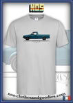 tee shirt unisex VW Caddy profil