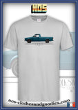 tee shirt unisex VW Caddy profil