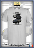 tee shirt unisex VW cox cabriolet bi ton 1959