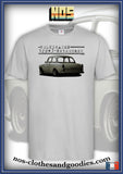 tee shirt unisex VW notchback type 3 blanc perle arrière