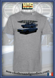 tee shirt unisex  AUDI 100 coupé S 1971