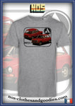 tee shirt unisex Autobianchi A112 av/ar rouge